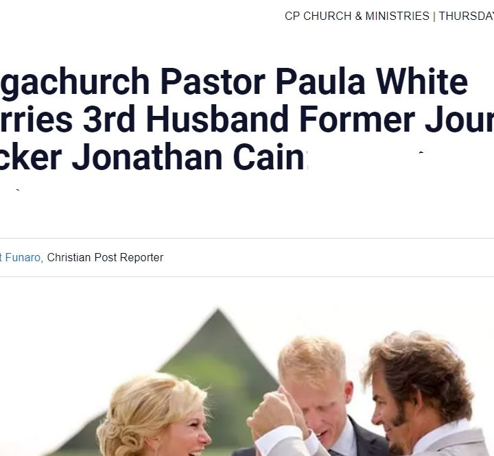 Why did Paula White lie about her weddings?